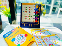 LOGICO Primo starter set Age 4+ (3 books and frame)