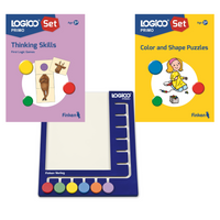 
              LOGICO Primo set age 3+, 2 books and frame
            